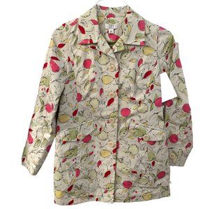 LOFT Cream Fruit Jacket SP